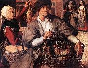 Pieter Aertsen Market Scene oil on canvas